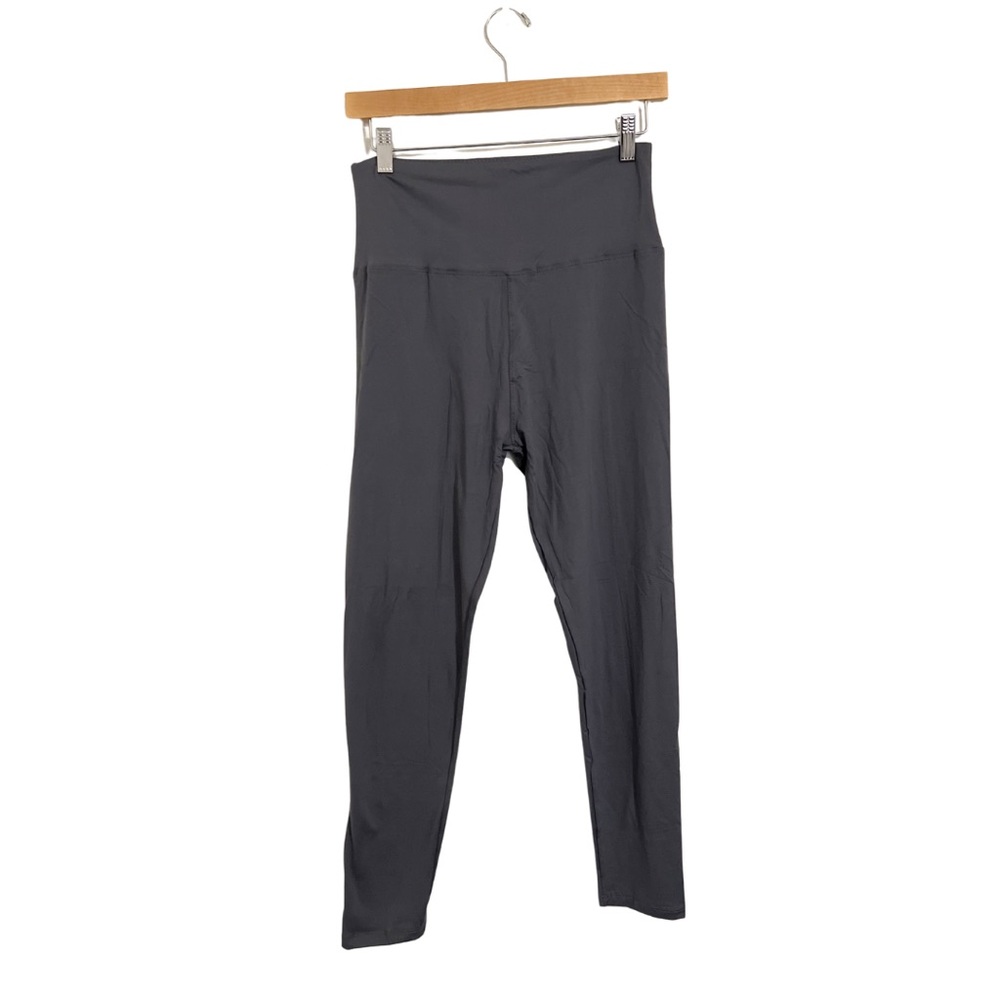 Women's Gray High-Waisted Leggings